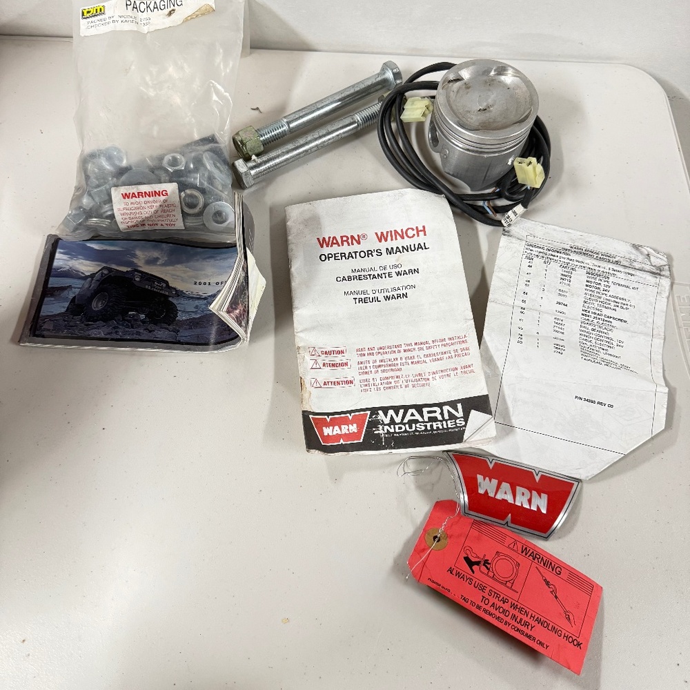 Warn Winch- More pics to come